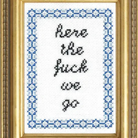 Subversive Cross Stitch Kit