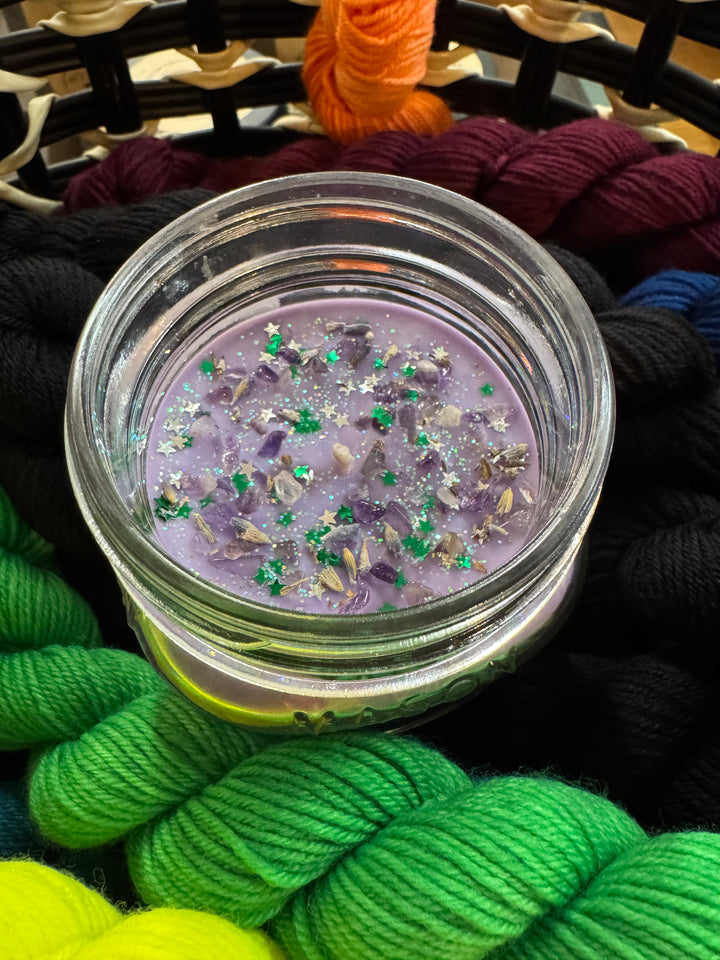 Fiber Magic Calming Ritual Candle