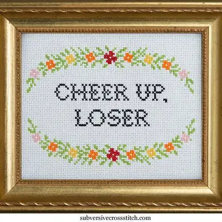Subversive Cross Stitch Kit