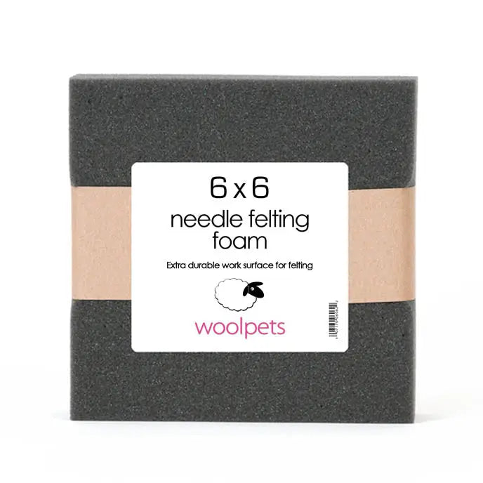 Needle felting foam