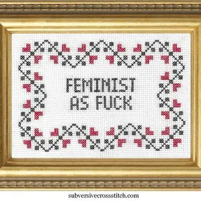 Subversive Cross Stitch Kit