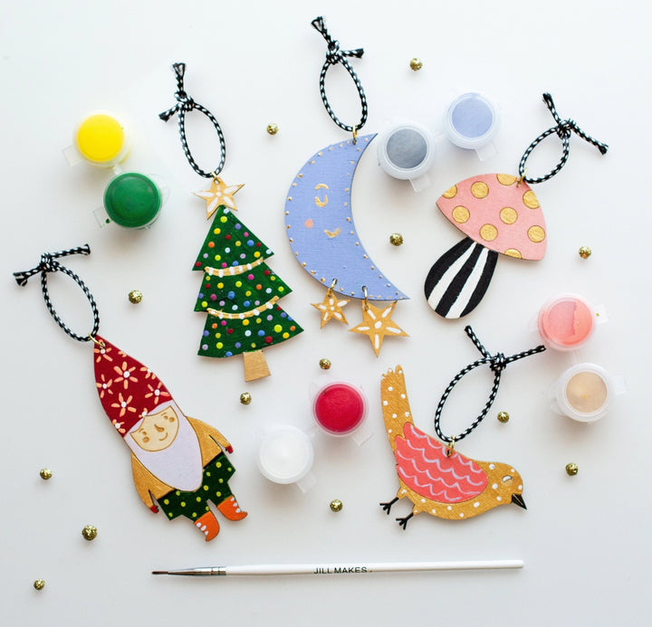 Paint Your Own Ornaments Kit