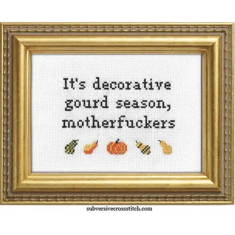 Subversive Cross Stitch Kit
