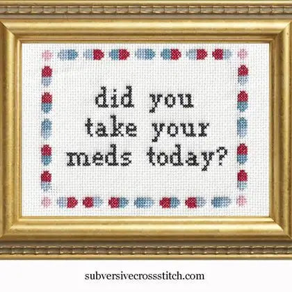 Subversive Cross Stitch Kit