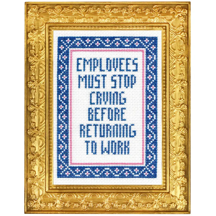 Subversive Cross Stitch Kit