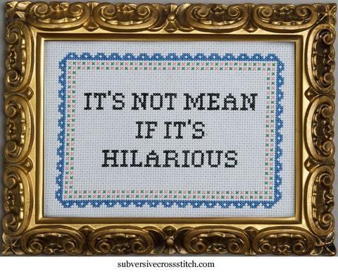 Subversive Cross Stitch Kit