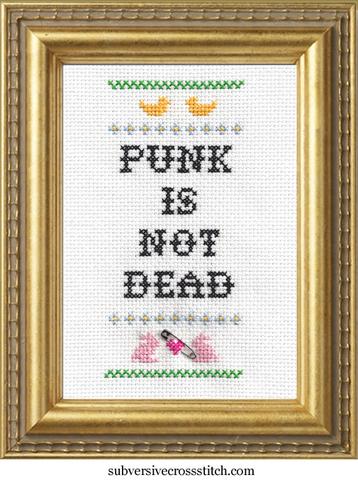 Subversive Cross Stitch Kit