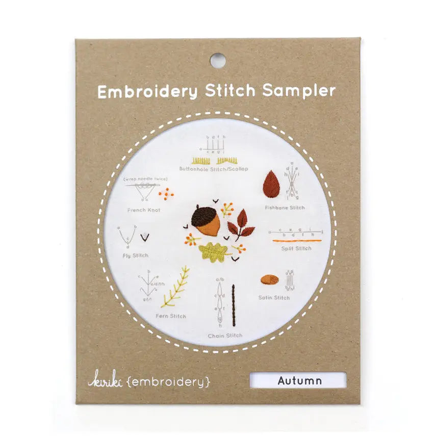 Kiriki Embroidery Sampler