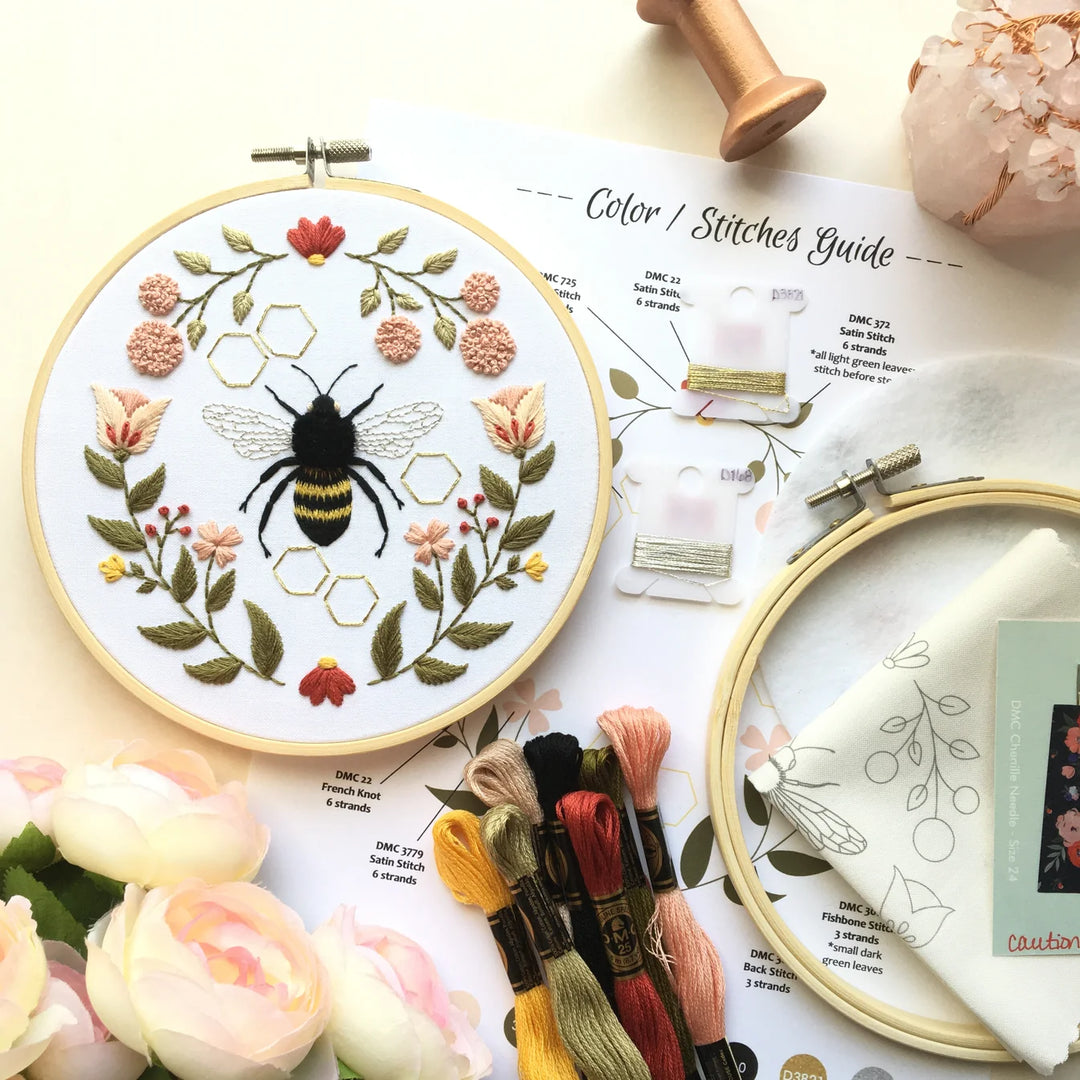 Eight22Crafts Hand Embroidery Kit