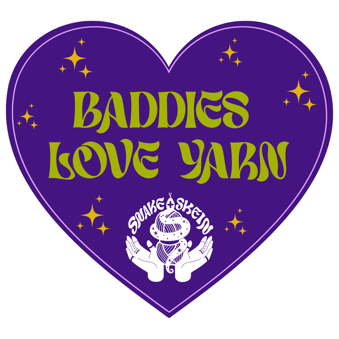 Snake + Skein Sticker