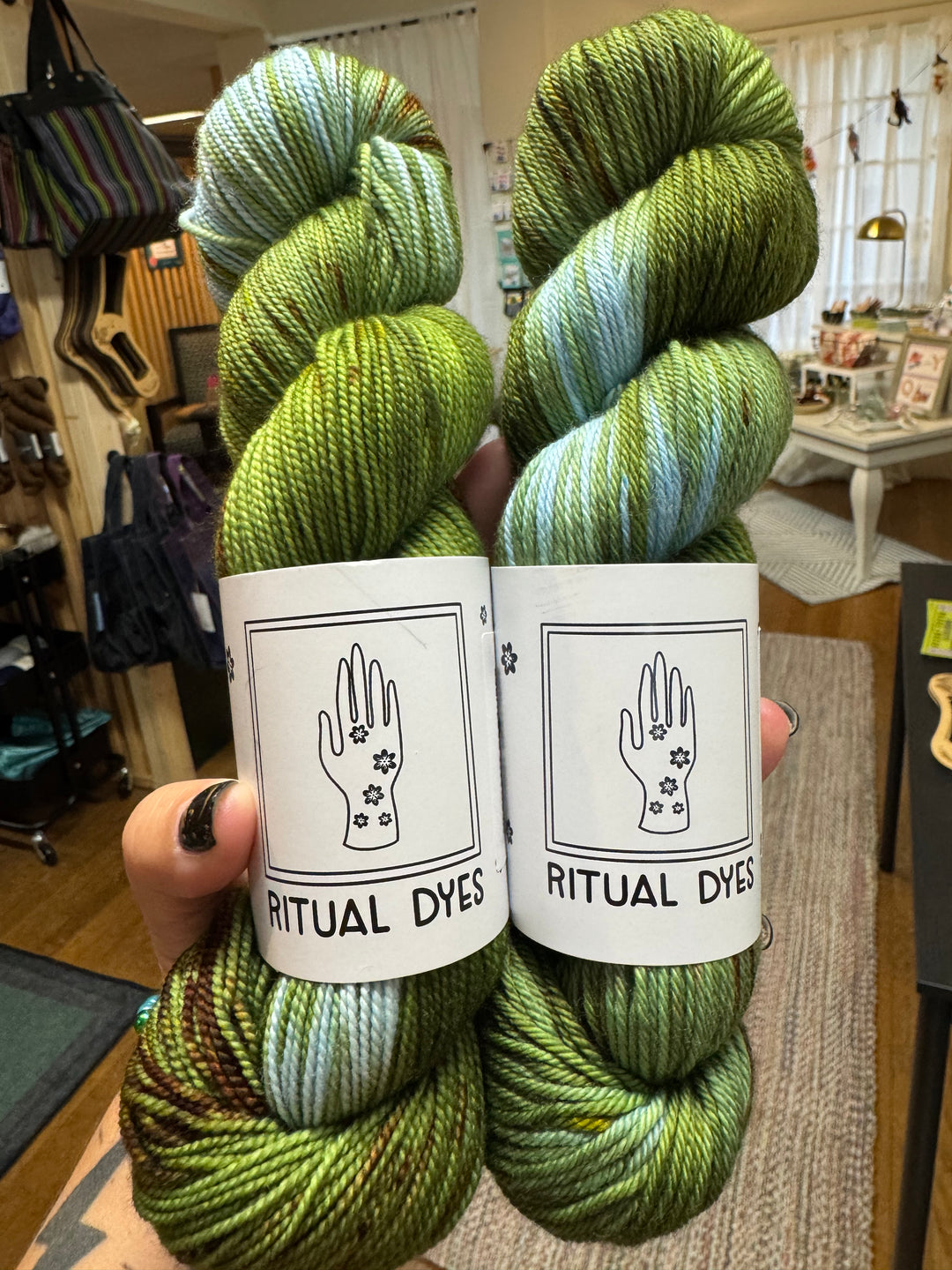 Verdant Pastures: a Snake + Skein exclusive collab with Ritual Dyes