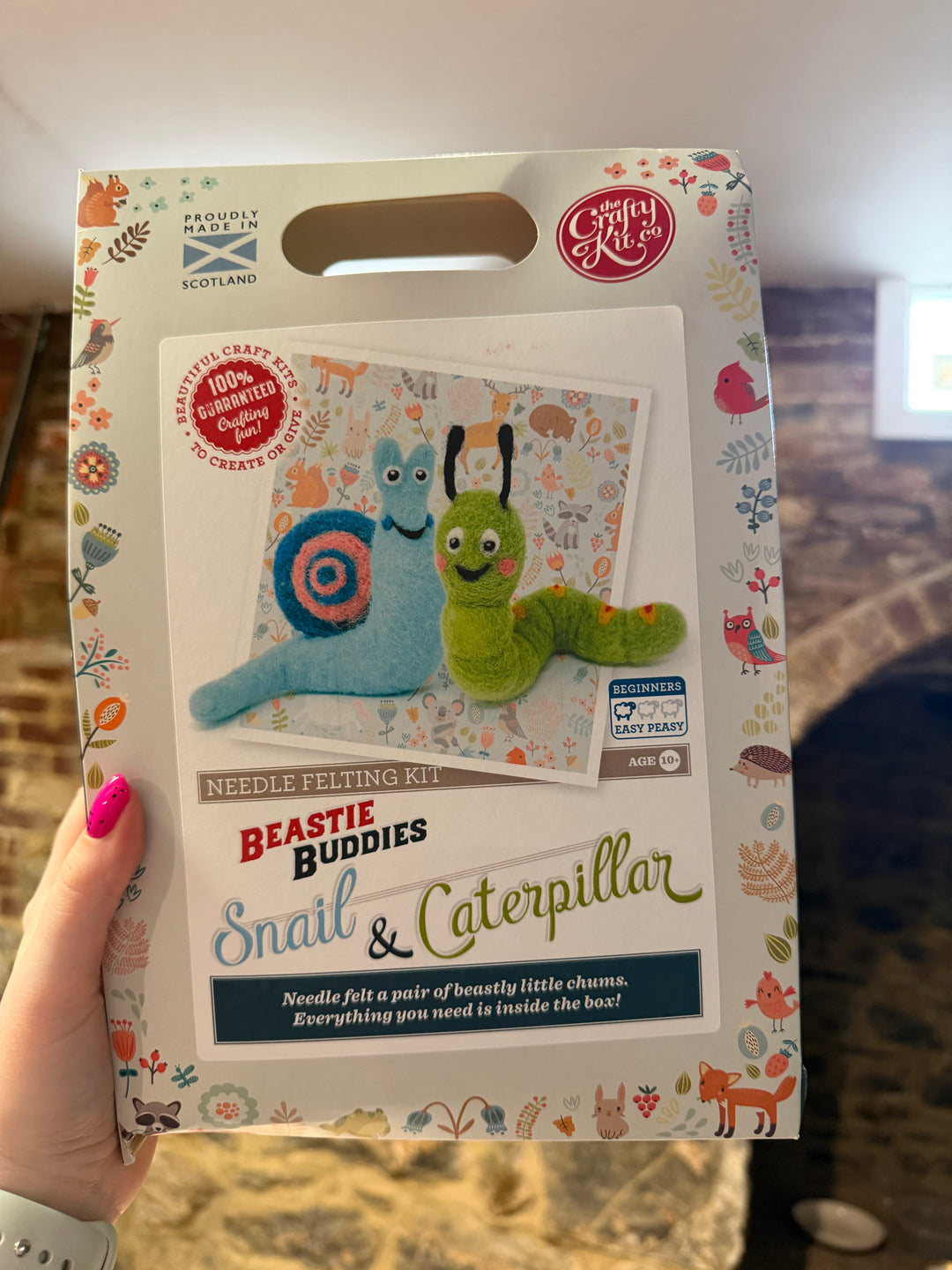 Crafty Kit Co. Needle Felting Kit