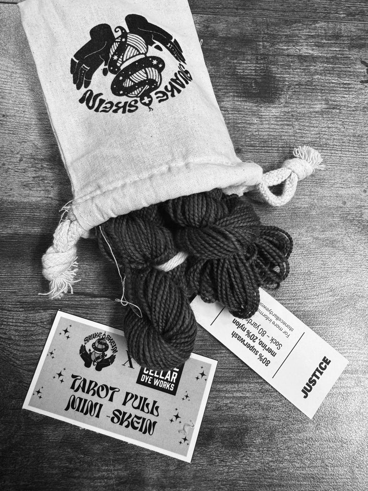Snake + Skein x Stone Cellar Tarot Pull Mini Skeins