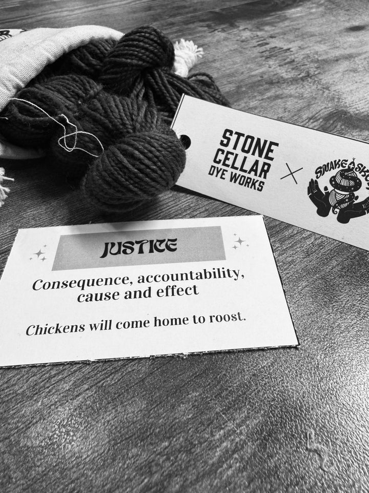 Snake + Skein x Stone Cellar Tarot Pull Mini Skeins