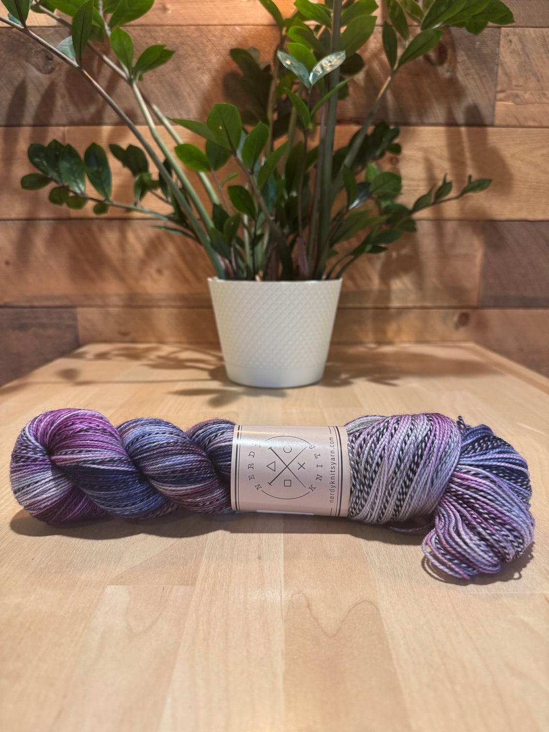 Nerdy Knits Zebra Sock