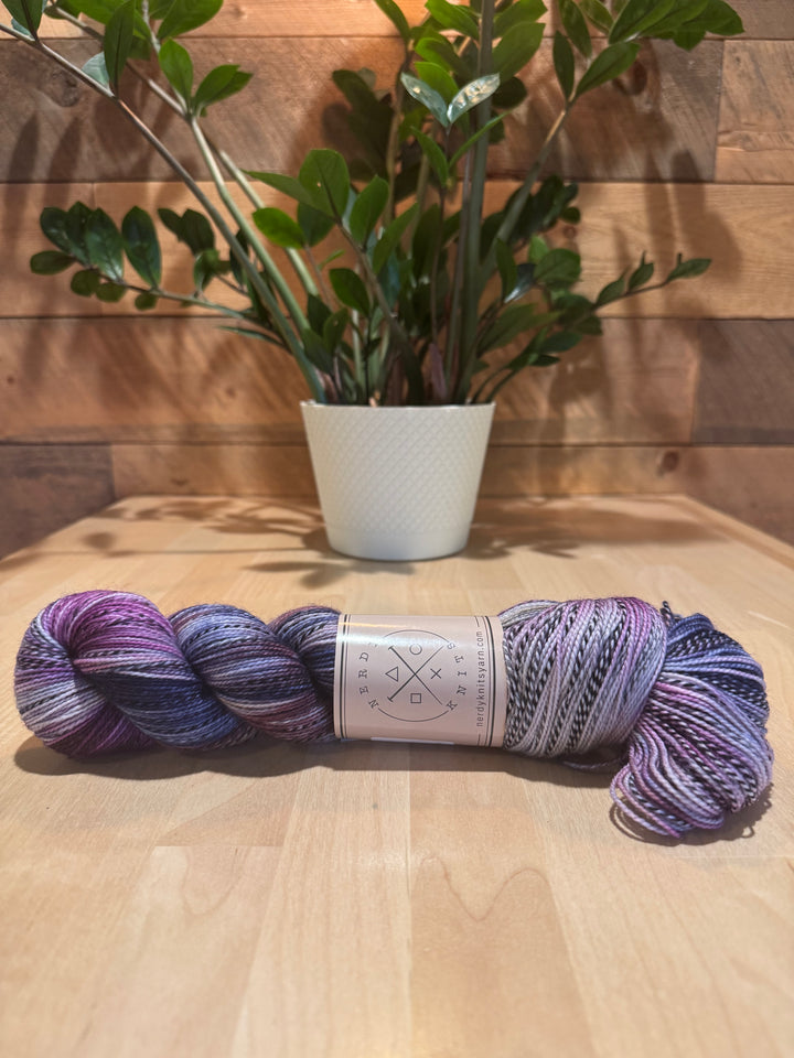 Nerdy Knits Zebra Sock