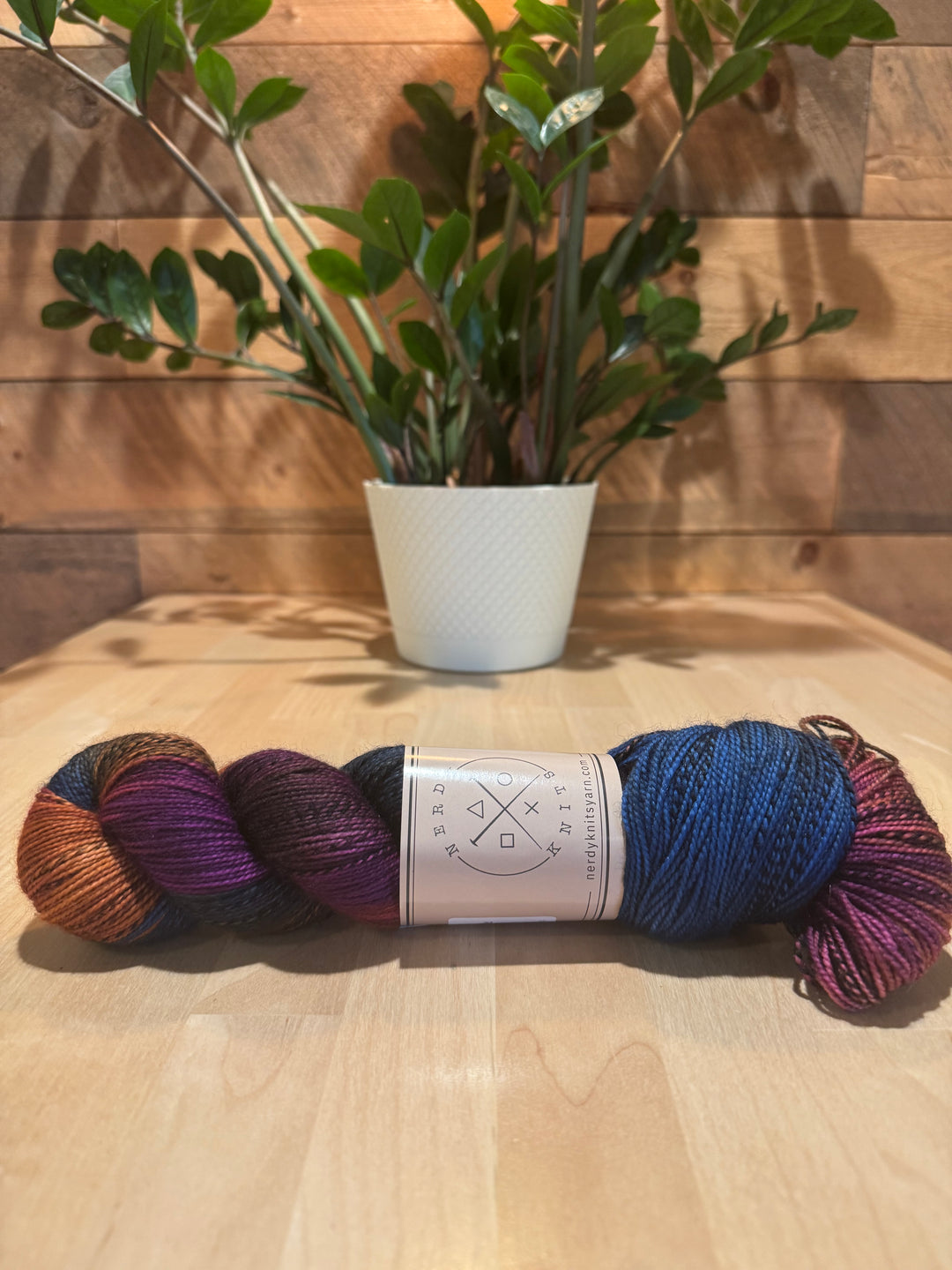 Nerdy Knits Zebra Sock