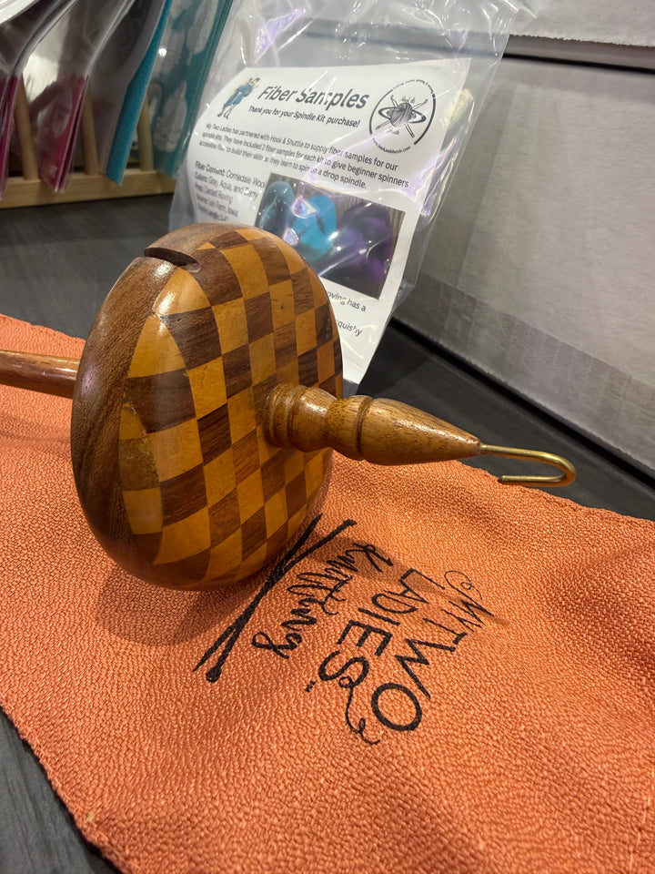 My Two Ladies Drop Spindle