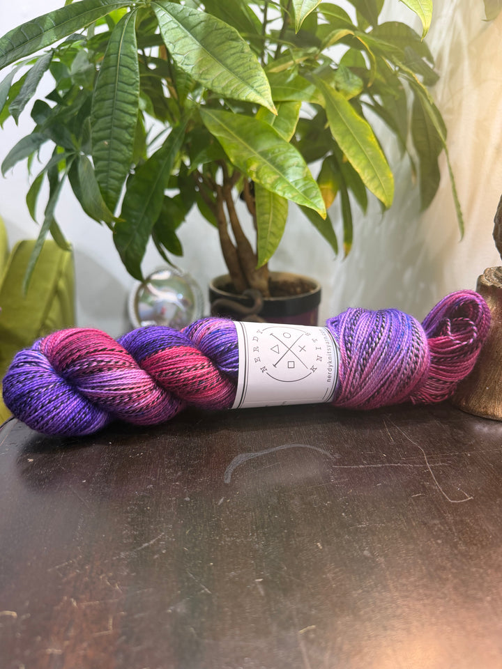 Nerdy Knits Zebra Sock