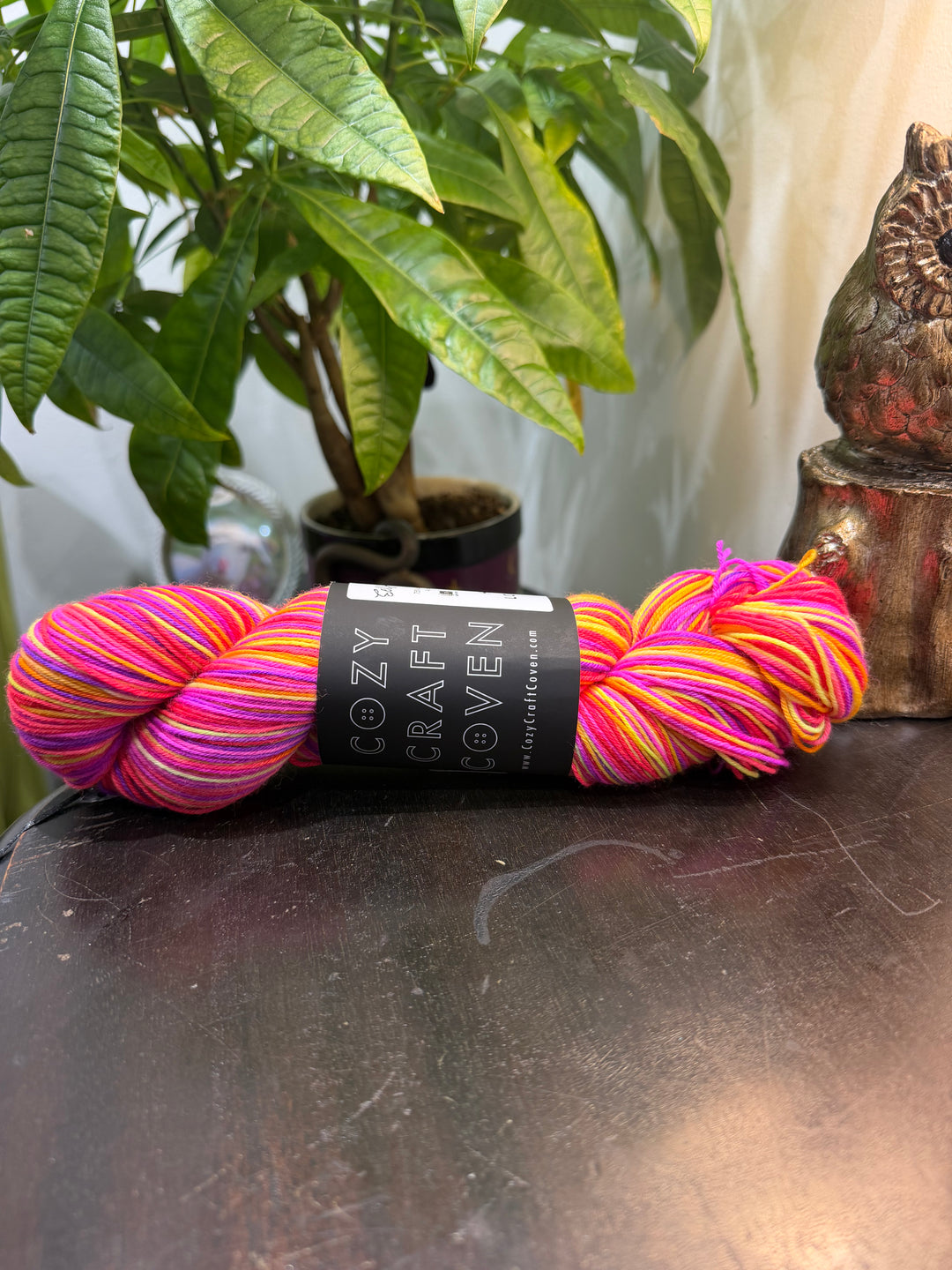 Cozy Craft Coven Self-Striping Sock