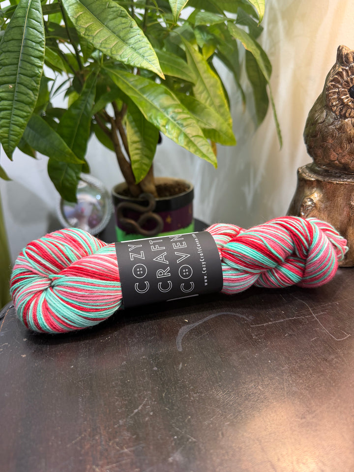 Cozy Craft Coven Self-Striping Sock