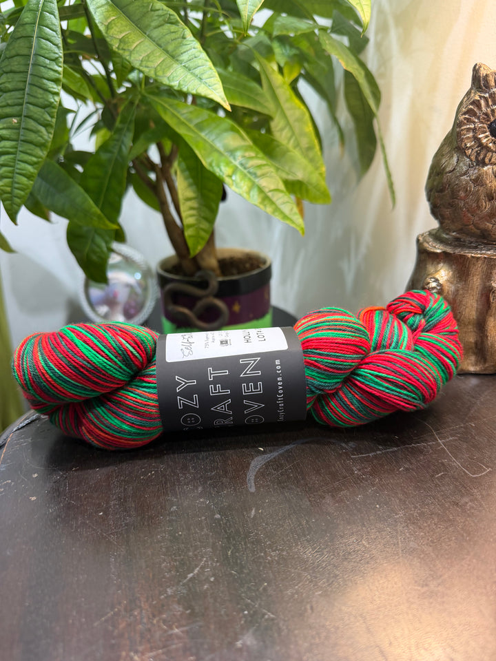 Cozy Craft Coven Self-Striping Sock