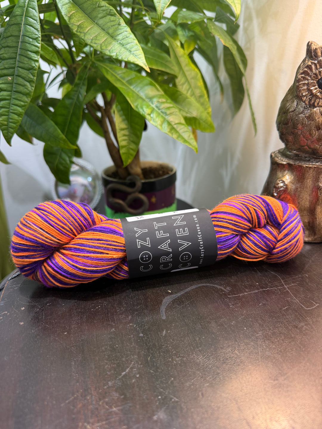 Cozy Craft Coven Self-Striping Sock