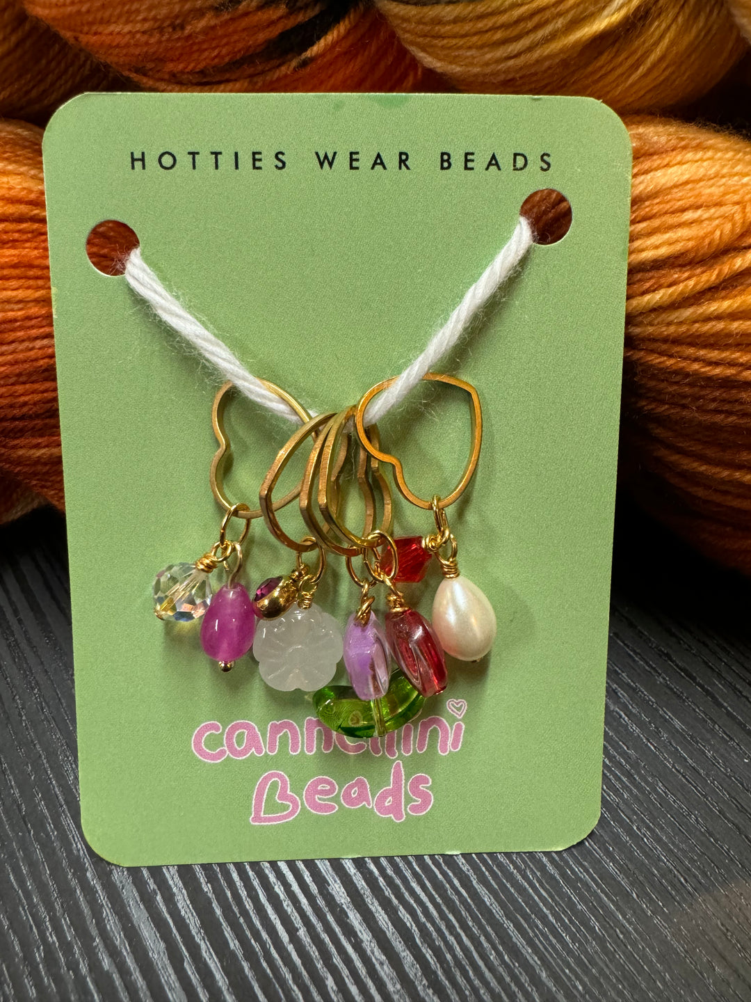 Cannellini Beads Stitch Marker Sets