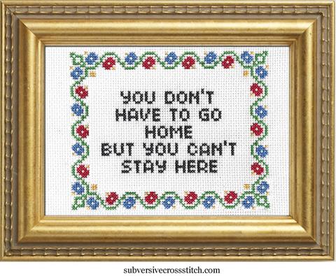 Subversive Cross Stitch Kit