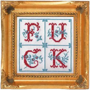 Subversive Cross Stitch Kit