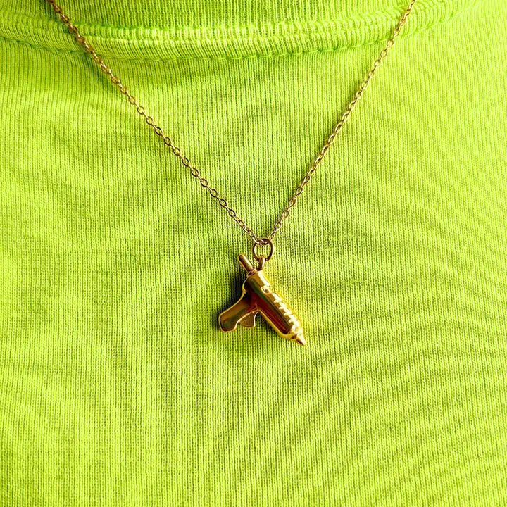 Hot Glue Gun Necklace