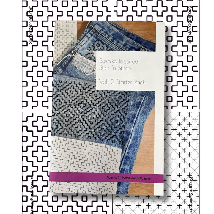 Socorro Society Stick and Stitch Visible Mending Patterns