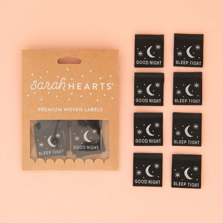 Sarah Hearts Project Labels