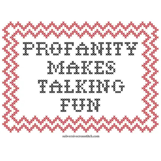Subversive Cross Stitch Kit